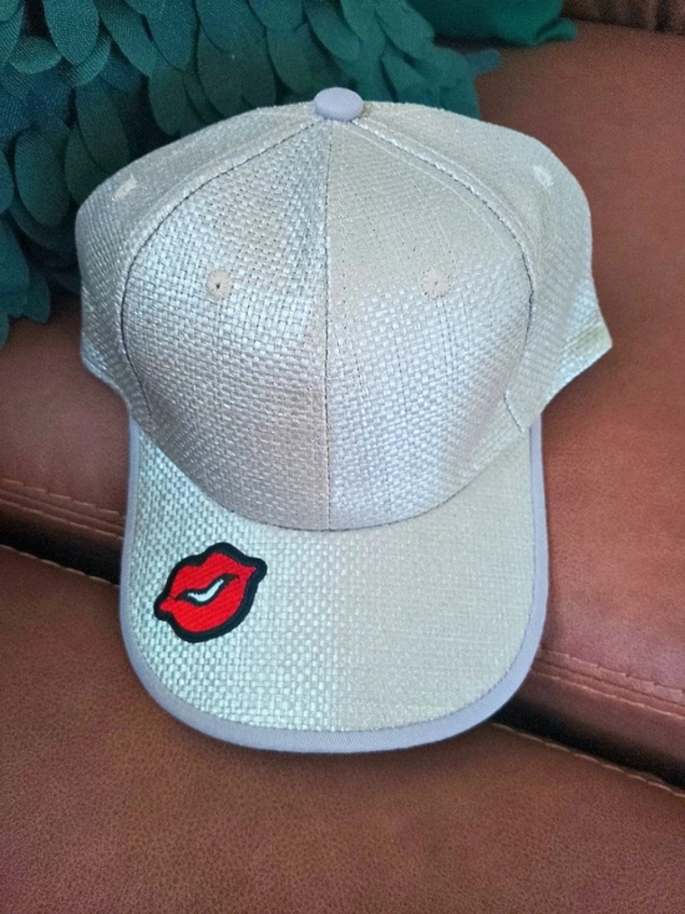 Lip Graphic Baseball Cap Like New